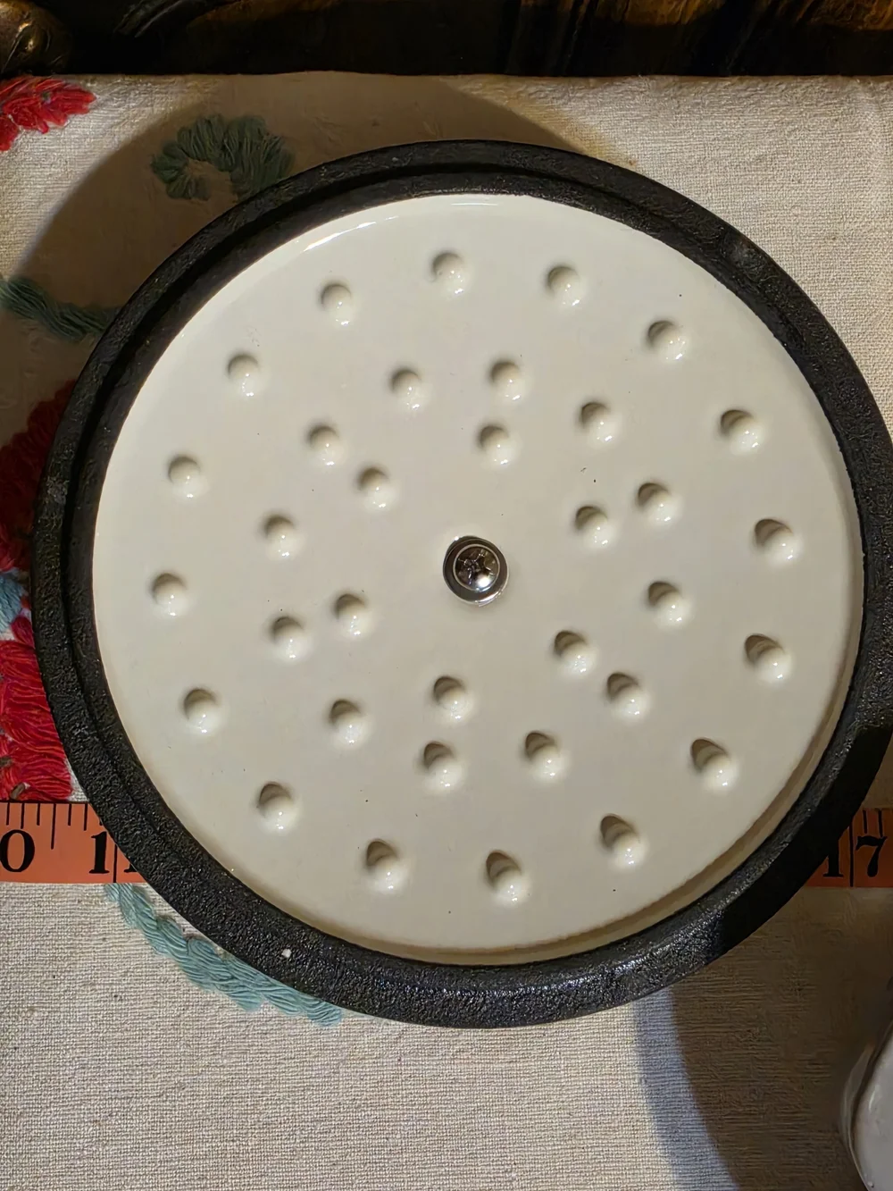Gray Enameled Cast Iron 1 Qt Dutch Oven